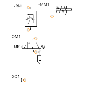 Automatische Anschlussverbindung im FluidDraw
