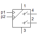 Drucksensor mit Schaltausgang und Anzeige (elektrischer Teil)
