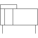 Linearantrieb, pneumatisch, mit formschlüssiger Verbindung