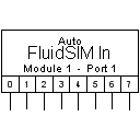 FluidSIM Input Port