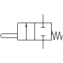2/2-way stem-actuated valve